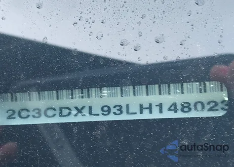 2020 Dodge Charger Srt Hellcat z USA, uszkodzony, nr VIN 2C3CDXL93LH148023